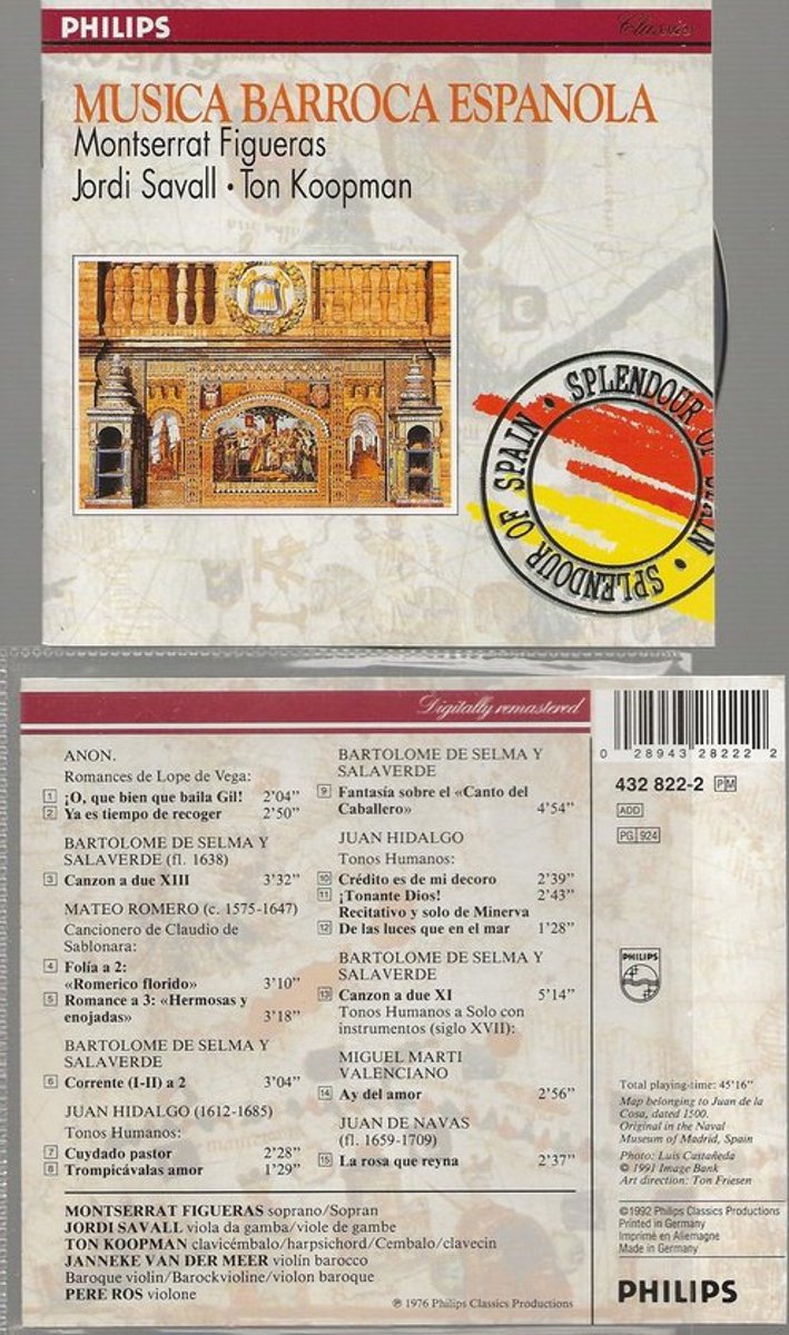 MUSICA BARROCA ESPANOLA