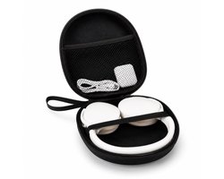 Koptelefoon Hoes – Koptelefoon Case - Headphone Case - Waterbestendige hardcase voor koptelefoon - Stootvast - EVA Beschermhoes voor Bluetooth Headset & HoofdtelefoonHeadset Case - Zwart