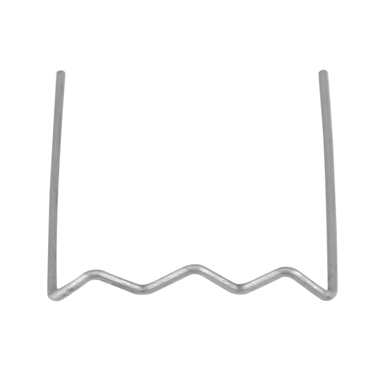 SnelShoppen - 100 Stuks Lasnagels 0.6mm RVS Bumper Reparatie Vooraf Geknipte Lasnagels Reparatie Gereedschap Kit ("Golf" Stijl)