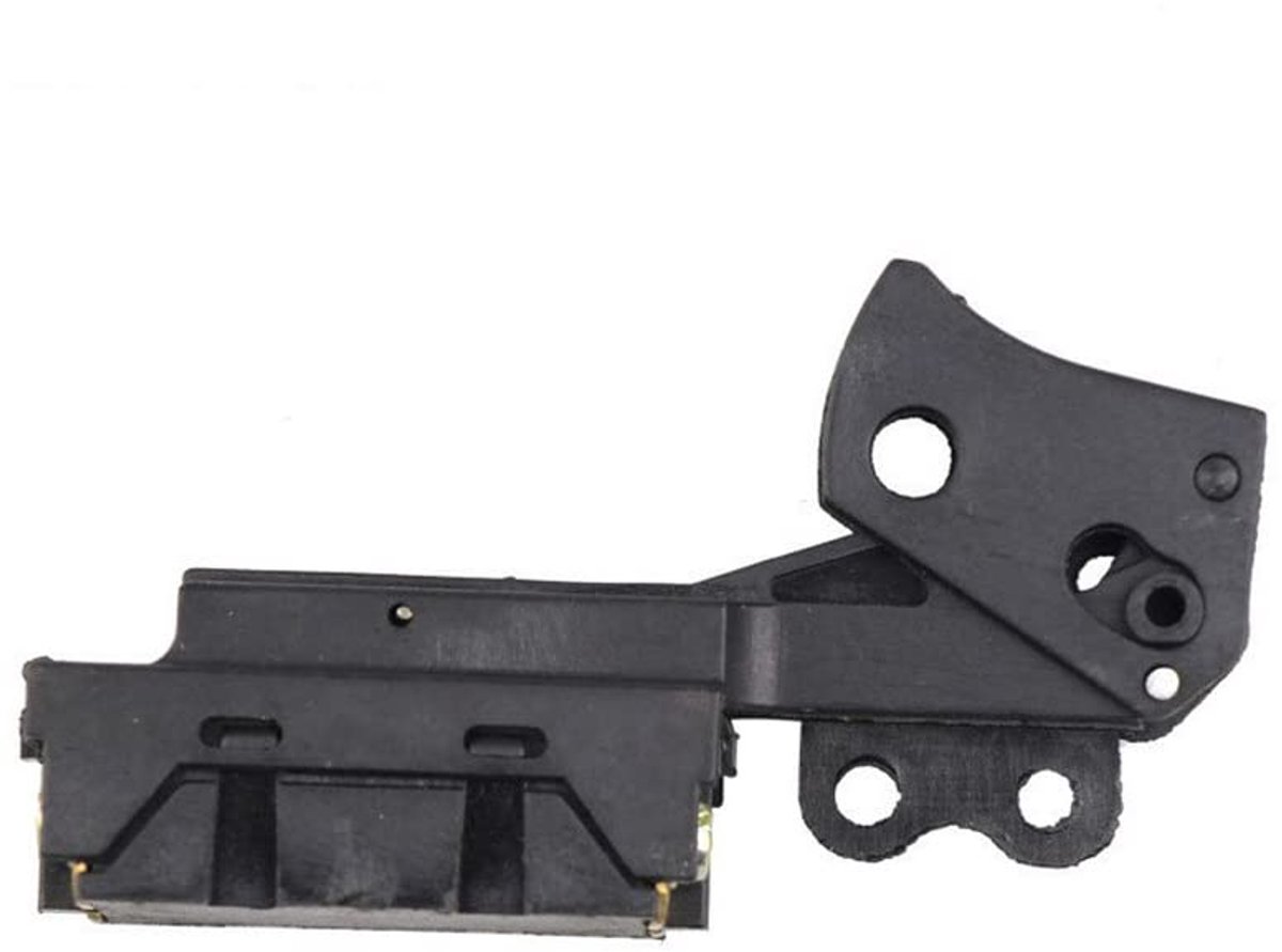 SnelShoppen - Trigger Schakelaar, Niet-Lock Knop SPST Voor 255 Afkortzaag Machine, Stroom Gereedschap, Kunststof, Metaal, Handig Voor Houtbewerking