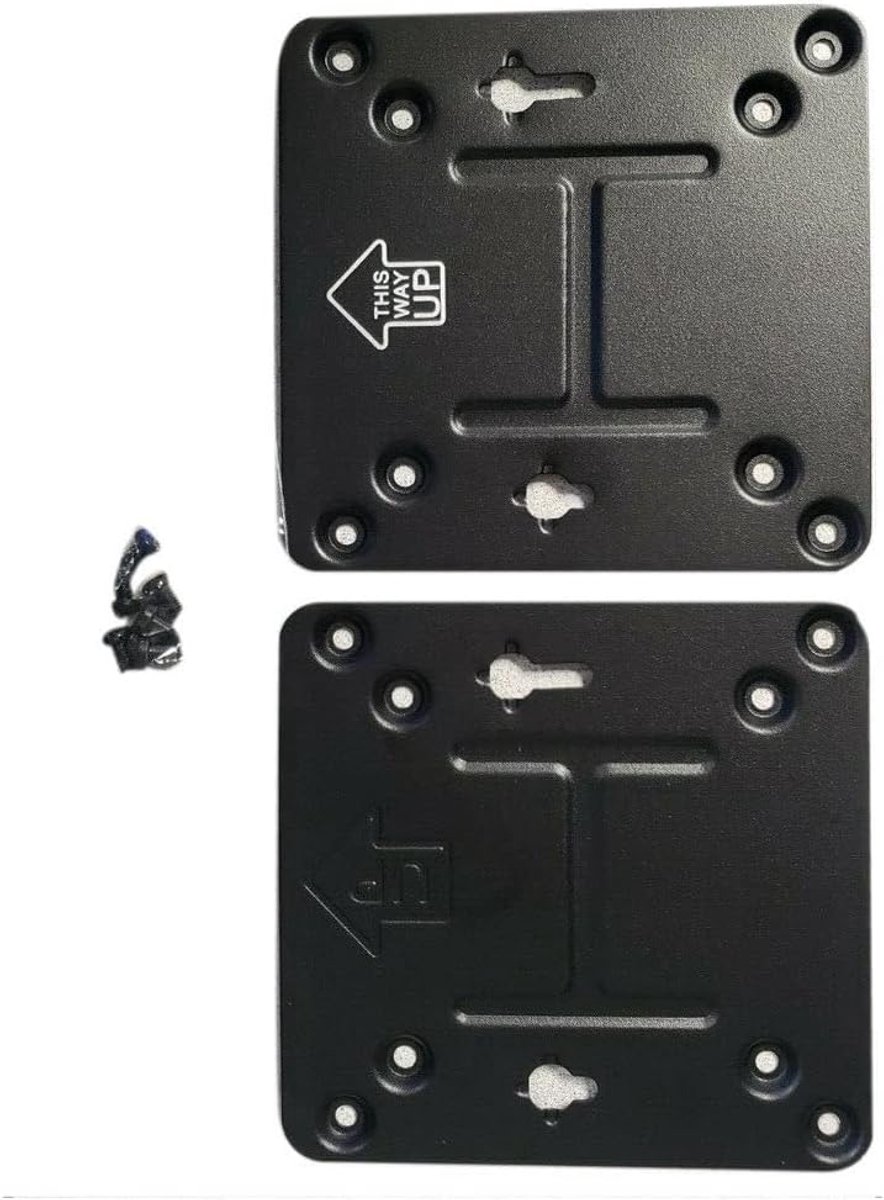 SnelShoppen - VESA Bevestigingsplaat met Schroef voor Intel NUC 4 5 6 7 8 10 11 - Duurzaam en Eenvoudig te Vervangen Bevestigingsmateriaal