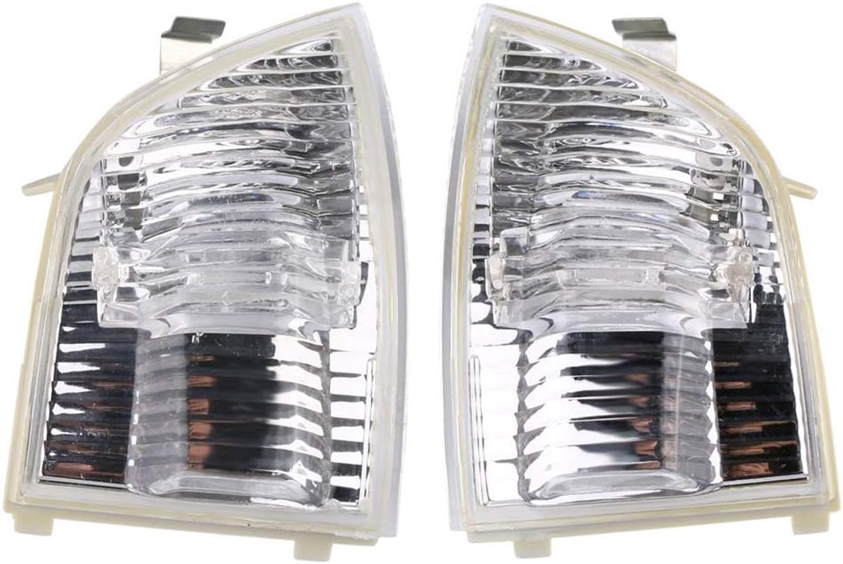 SnelShoppen - Auto Spiegel Flitslicht Waterdicht 6M5Y 13B381 AA 6M5Y 13B382 AA voor Ford C-MAX 2003-2013 - Veiligheid Verlichting - Auto Accessoire