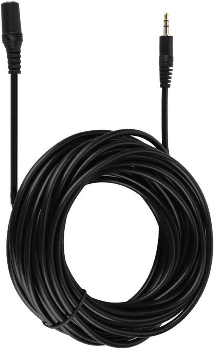 Audio Stereo HiFi Cable 3.5mm Jack Aux Cable Male to Female Audio Extension Cable with Stereo Hifi Sound for - ShopVlot