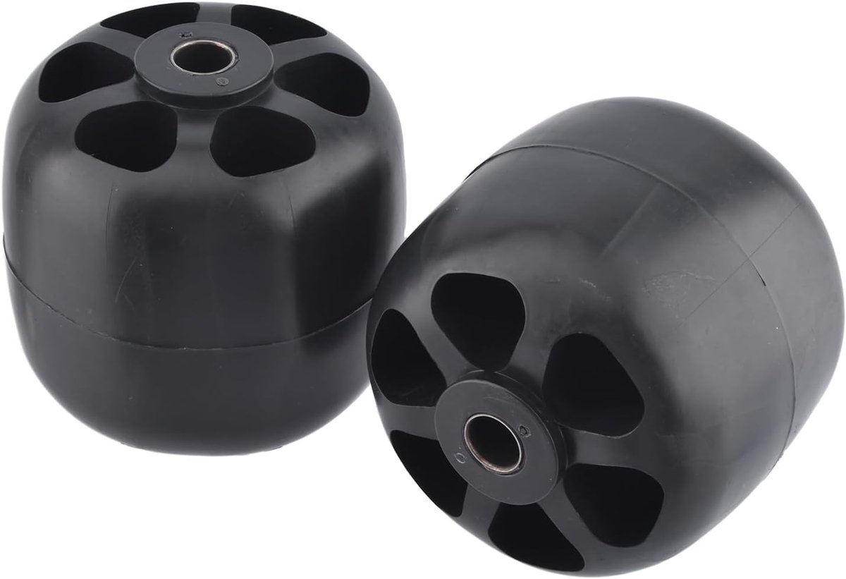 SnelShoppen - 2 Pack Tractor Molen Anti Schaalwielen 40" 44" 48" Vervangingswielen voor Kubota, Kunststof, 3-7/8" x 4", Tuin, Grasmaaier