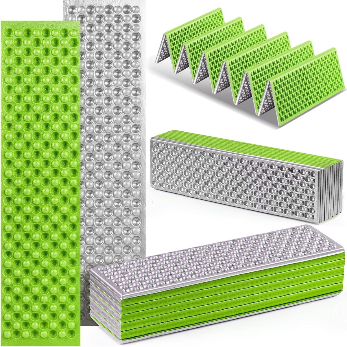 Ultralichte Vouwmat 180 x 60 cm voor Camping en Outdoor Activiteiten, Weerbestendig en Compact