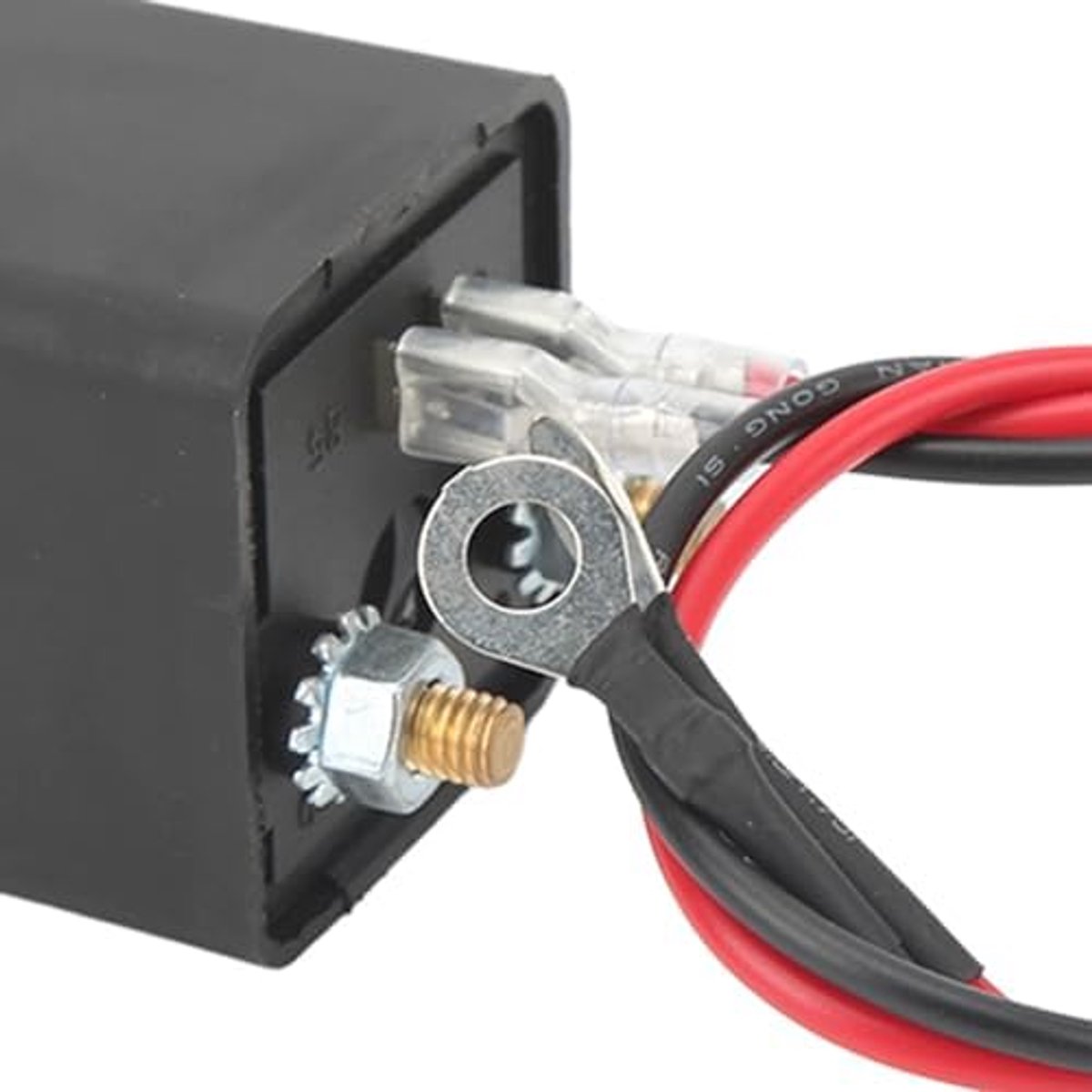 SnelShoppen - Car Battery Disconnect Switch - Afstandsbediening Accu Uitschakelaar 12V - Krachtige Koppeling met Koperen Aansluiting voor Auto - Veili