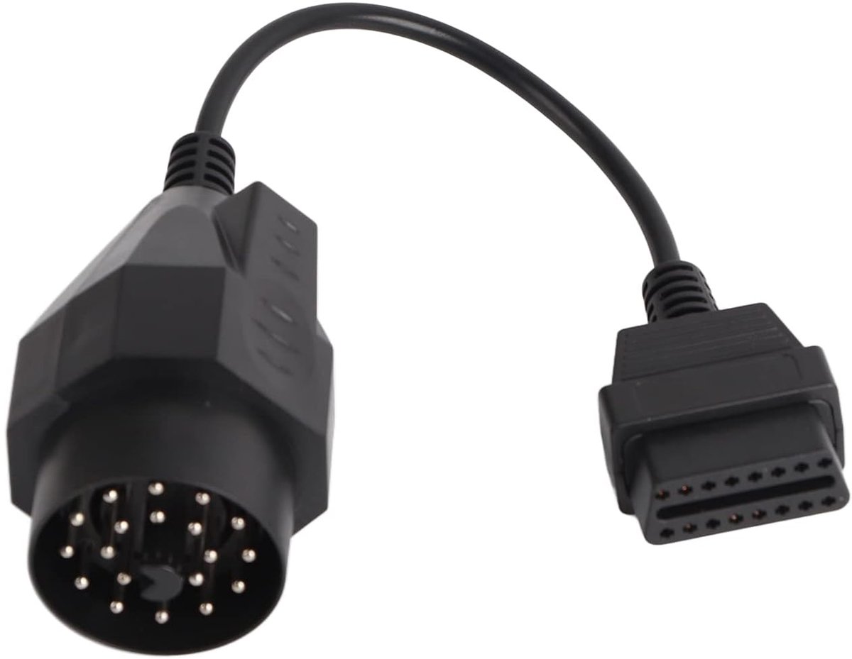 OBD2 Diagnostic Kabel 20 Pin naar 16 Pin - Adapter voor E36 E38 E39 E46 E53 X5 Z3 - Duurzaam en Flexibel - ShopVlot