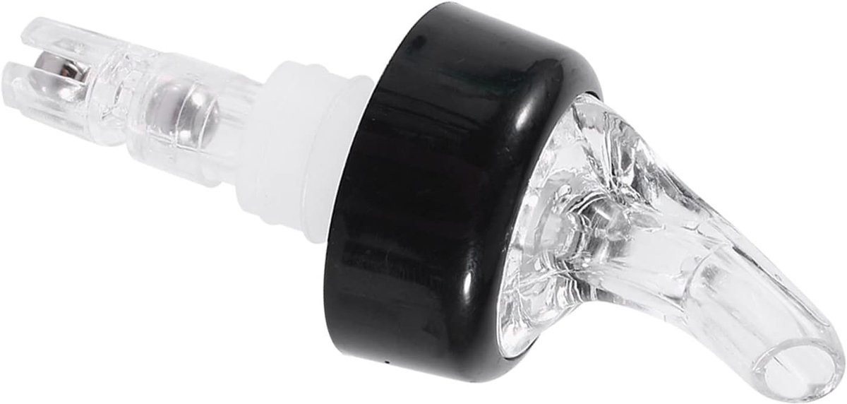 SnelShoppen - 30ml Shot Size Drankfles Gietspuit, Makkelijk Afgemeten Gietspuit voor Wijn, Plastic Pourer voor Thuisbar, Wit, Voor Feest en Keuken