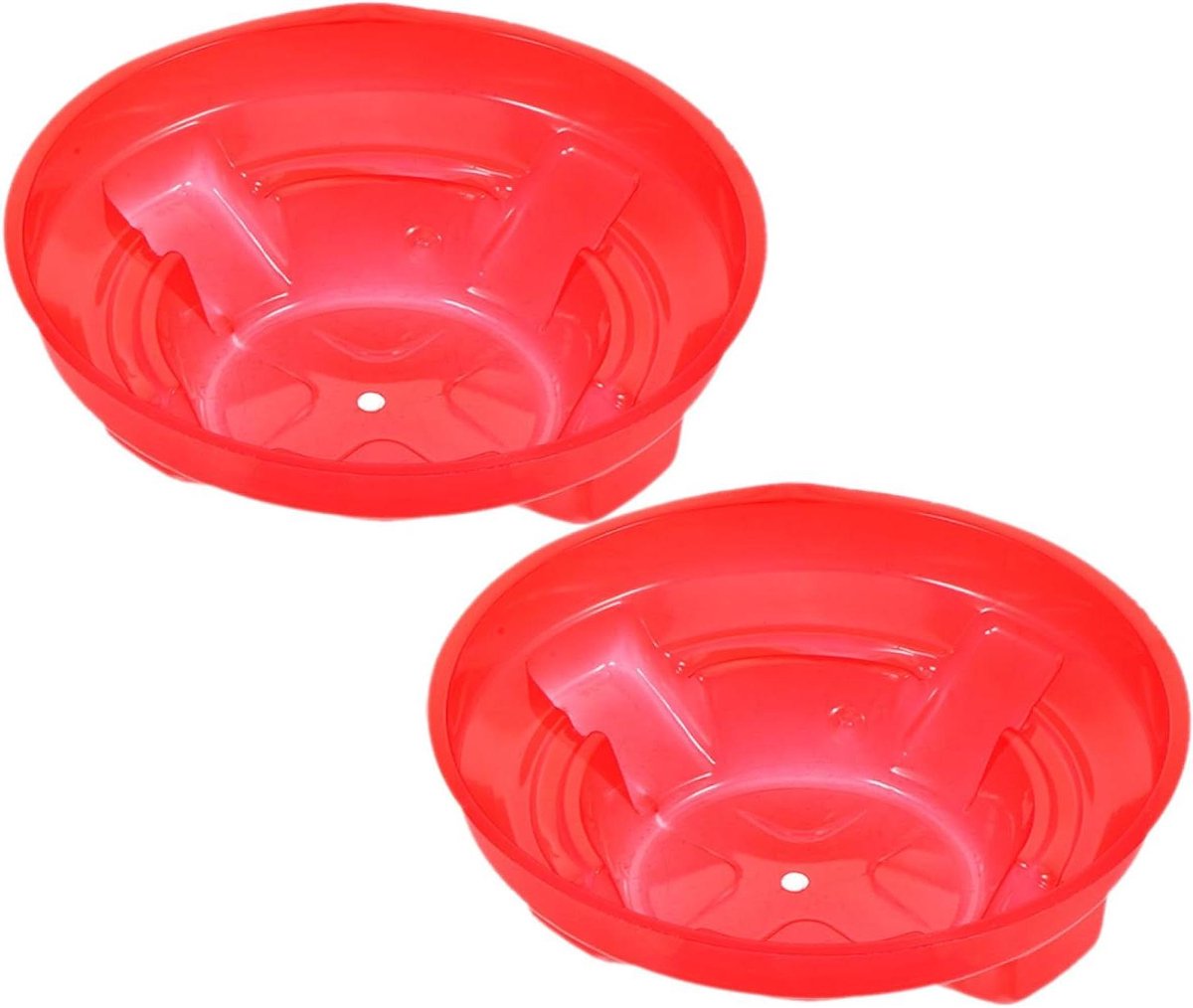 Rookmelder Beschermhoes - Detector Cover - Keuken Veiligheid - Effectieve Bescherming - 10.8 cm - Rood