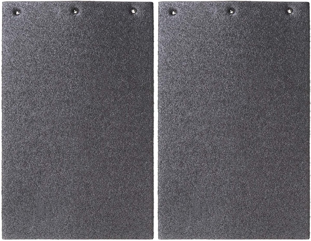 SnelShoppen - Create idea 2X Sander Carbon Backing Plate 3 Gaten 172x110mm Vervangende Schuurpad voor Makita M9400B 9403 MT190 MT9