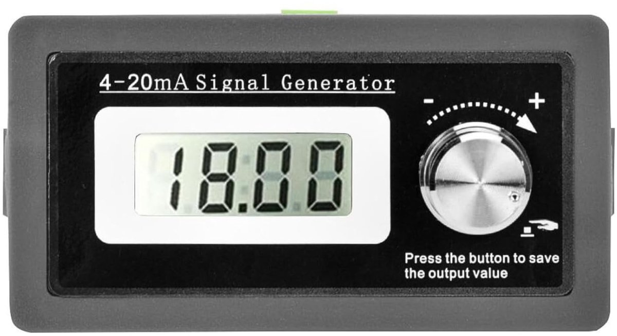 Signaal Generator - Stroom Zender - Huidige Lus Testen - Hoge Nauwkeurigheid 0.01 - 4-20mA - Grijs