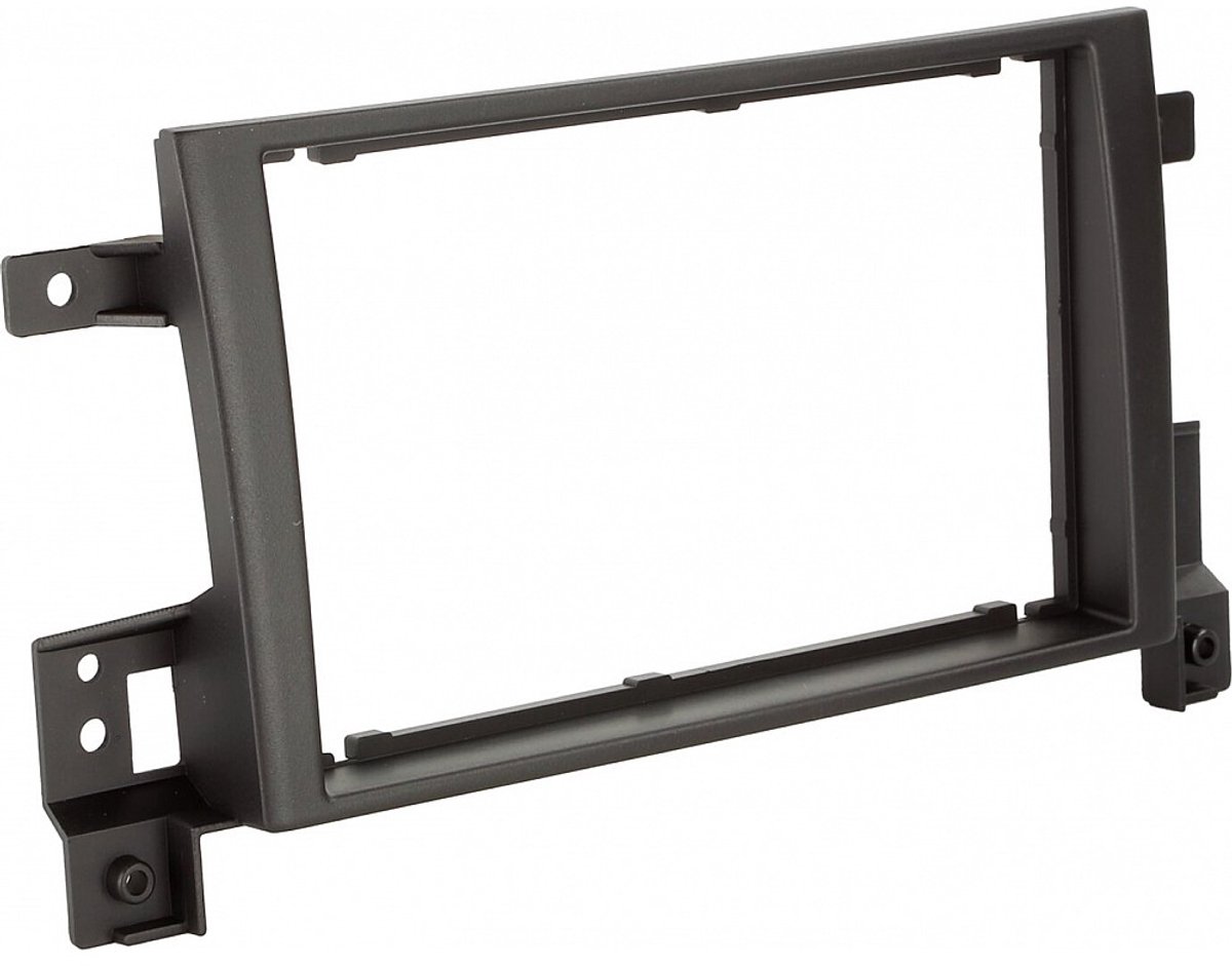 2-DIN Paneel geschikt voor Suzuki Grand Vitara 2006-2015 - Kleur: Zwart