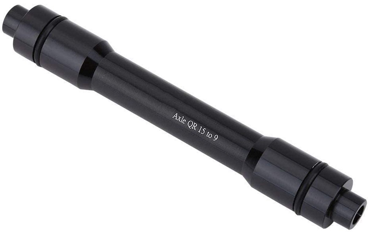 SnelShoppen - 15mm Thru Axle Adapter voor Fietsen, Hoogwaardige Tubulaire Asadapter voor Voorwiel, Snelle Ontgrendeling, Stevig en Roestvrij, Inclusie