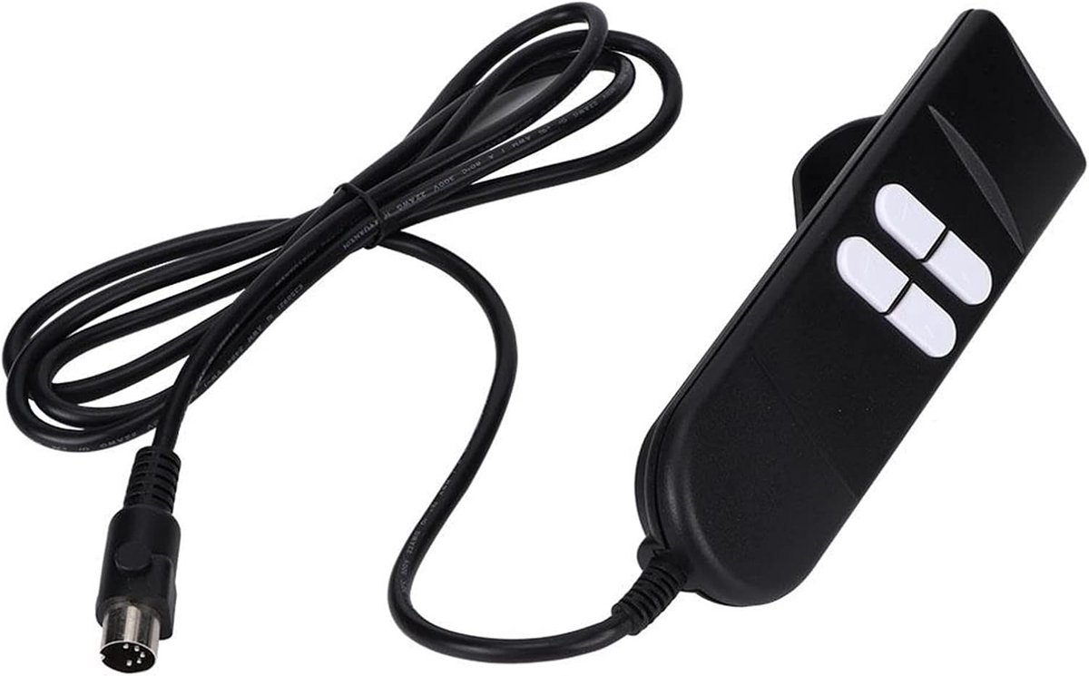 SnelShoppen - Deck Chair Switch, Hand Switch met 4 Knoppen, Draadloze Besturing voor Elektrische Sofa, Lifting Seat Control Paneel voor Woonkamer en T
