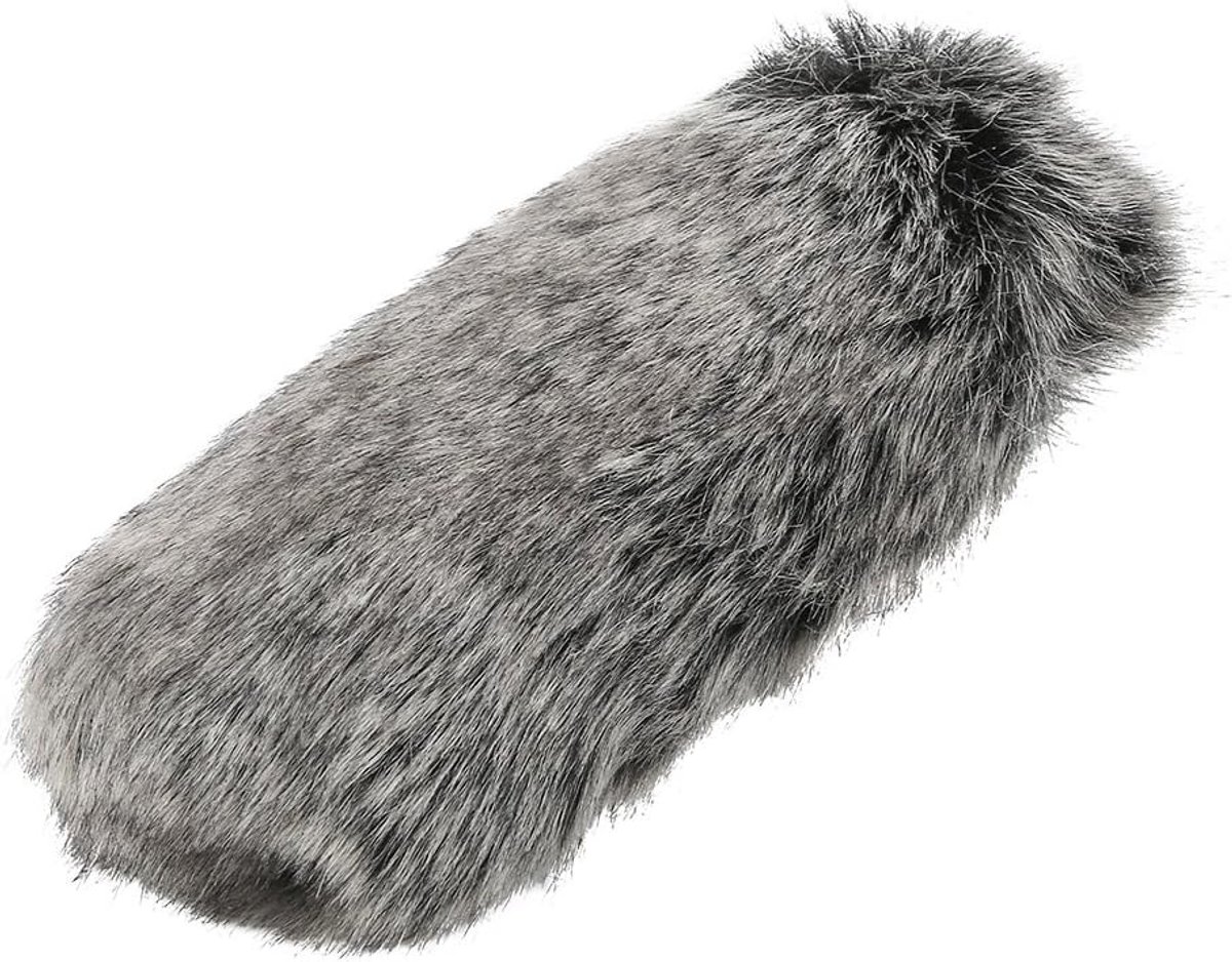 SnelShoppen - Microfoon Windscreen, Professionele Winddichte Windschuiling voor Videomicrofoon, Hoogwaardige Synthetische Bont, Buitenopnames, Geluids