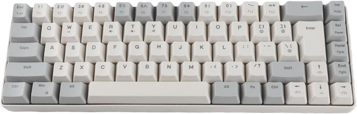 SnelShoppen - Wired Gaming Toetsenbord 60% Mechanisch met RGB Verlichting, Snelle Reactie, Comfortabel Draagbaar Mini Toetsenbord voor Laptop en Pc in
