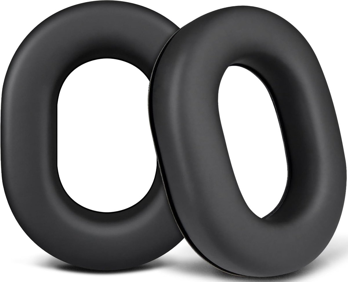 SnelShoppen - Vervangende Oorkussens voor David Clark H10-60/H10-20/H10-13.4/H10-76/H10-30/H10-13S Hoofdtelefoons, Zachte Earpads van Kunstleder, Hoog