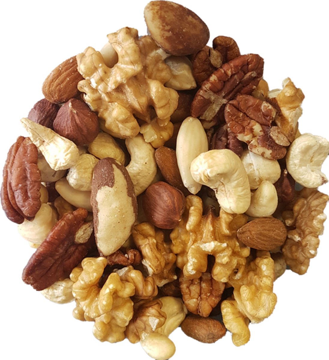 Jan Gotjé Noten - Notenmix - Gemengde noten rauw 3 x 200g