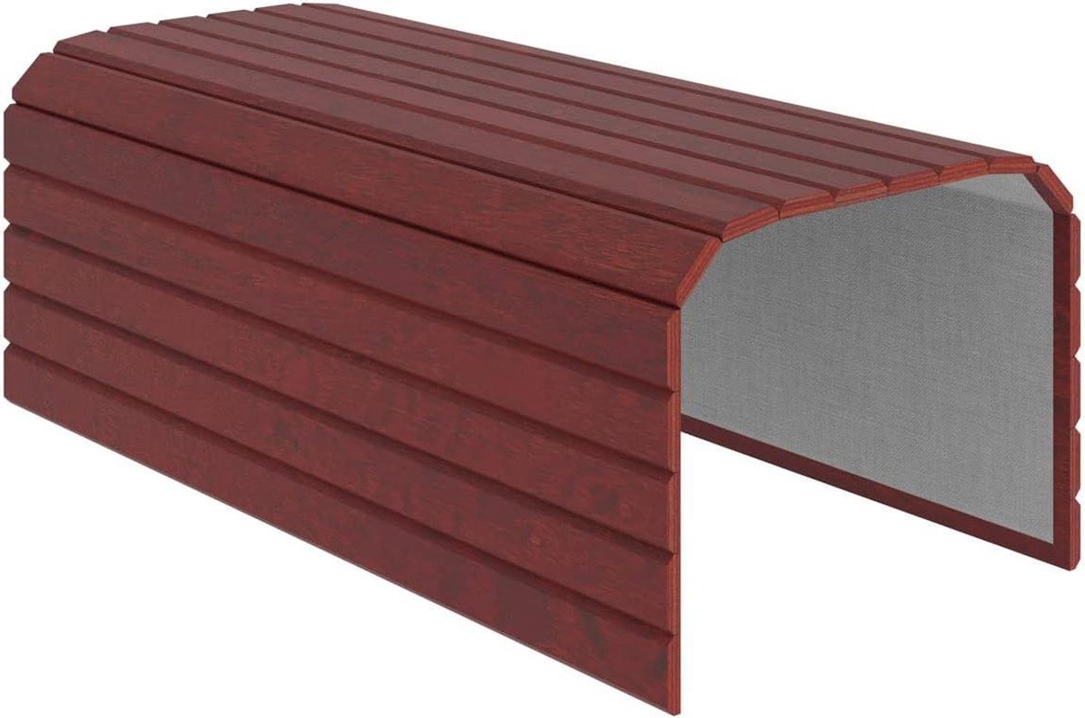 Houten Bank Tafel - Armleuning Tafel Sofa - Drankjes Plaatsen - Flexibel Ontwerp - 44 x 40 cm - Mahonie