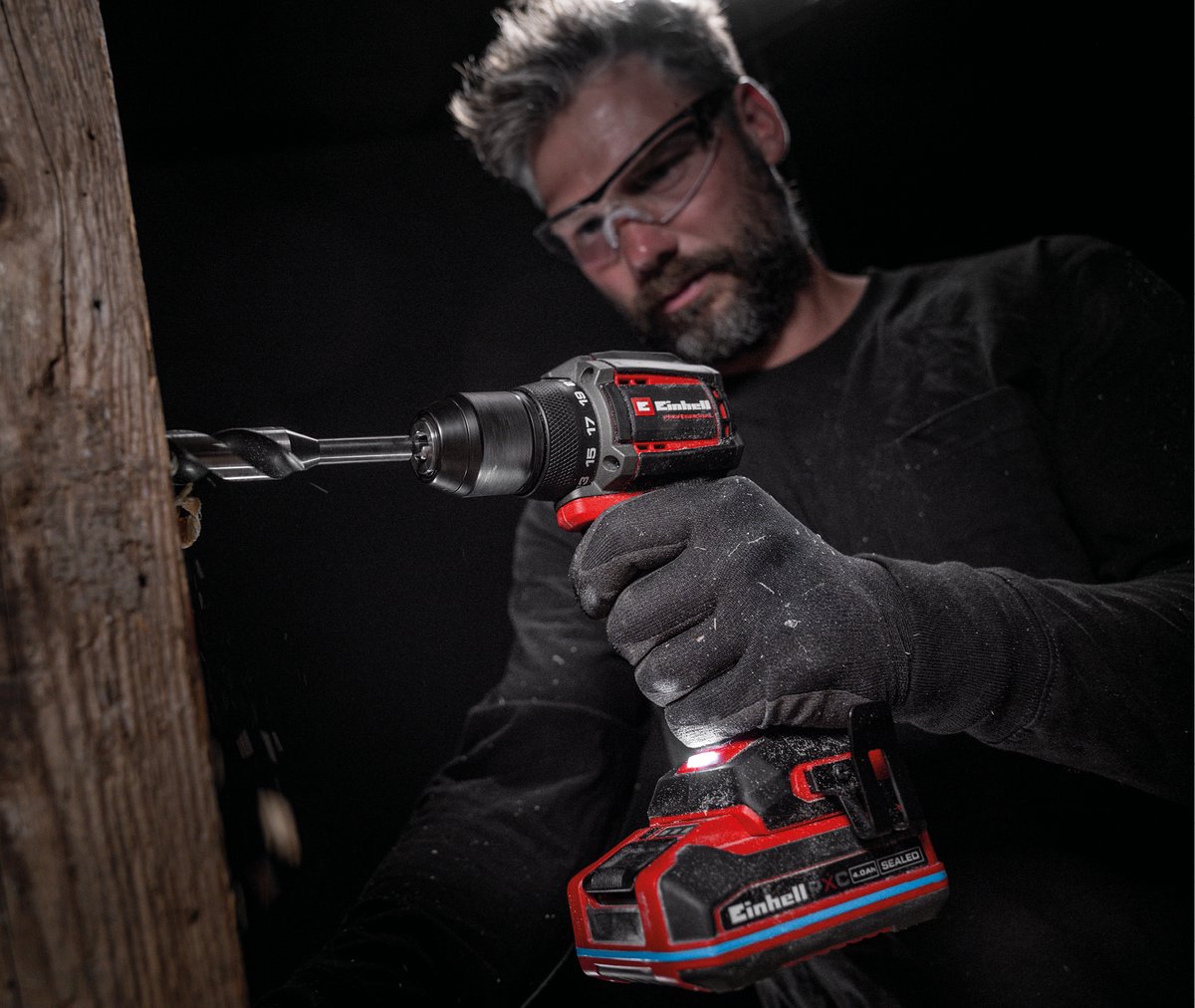 Einhell Professional Accu Boor-/Schroefmachine TP-CD 18/50-C Li BL Solo - Power X-Change - 18 V/Li-ion - Compact model - 50 Nm - 0-500/0-2.000 t/min - Koolborstelloze motor - Excl. accu en lader thumbnail 3