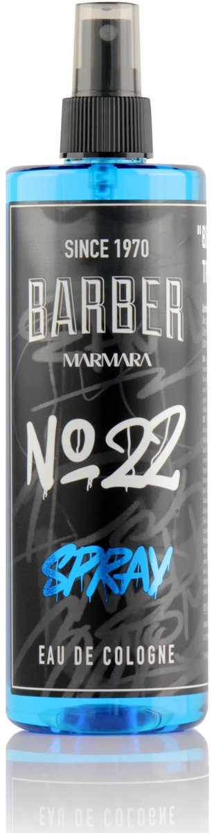MARMARA BARBER GRAFFITI Series Spray Cologne 400ml no 22
