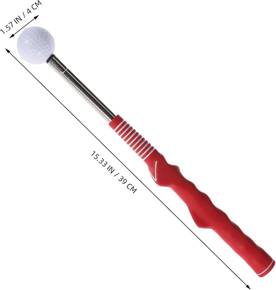 Golf Swing Trainer - Golftrainer Hulpmiddel - Swing Techniek Verbeteren - Intrekbaar met Klikfeedback - 39 cm - Multi van GOLF — afbeelding 4