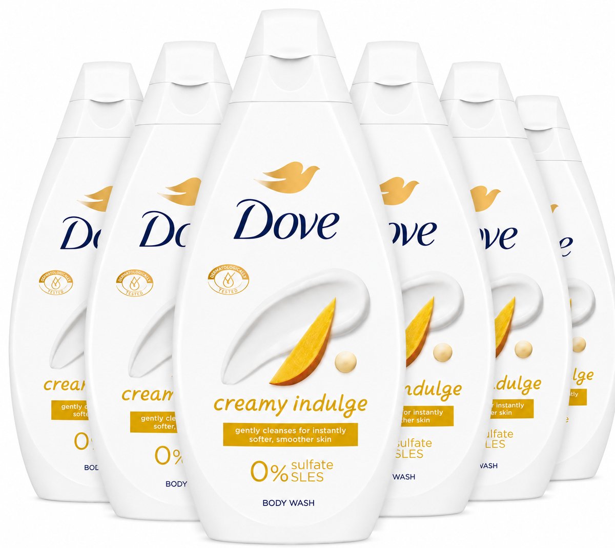 Dove douchegel Creamy Indulge Moisturising - 6 x 250 ml
