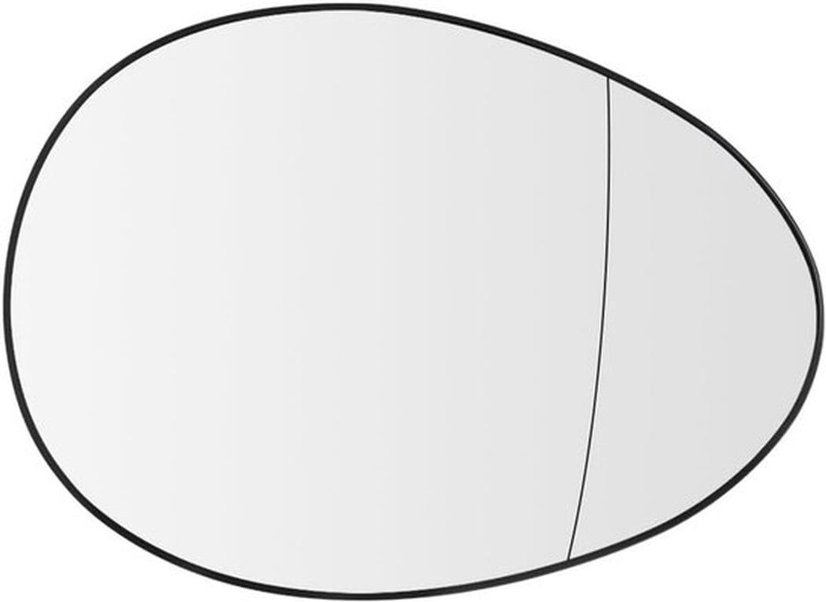Verwarmd Spiegelglas Links Vervanging voor Mini R55 R56 R57 R58 R59 R60 R61 - Hoogwaardige Kwaliteit en Perfecte Pasvorm