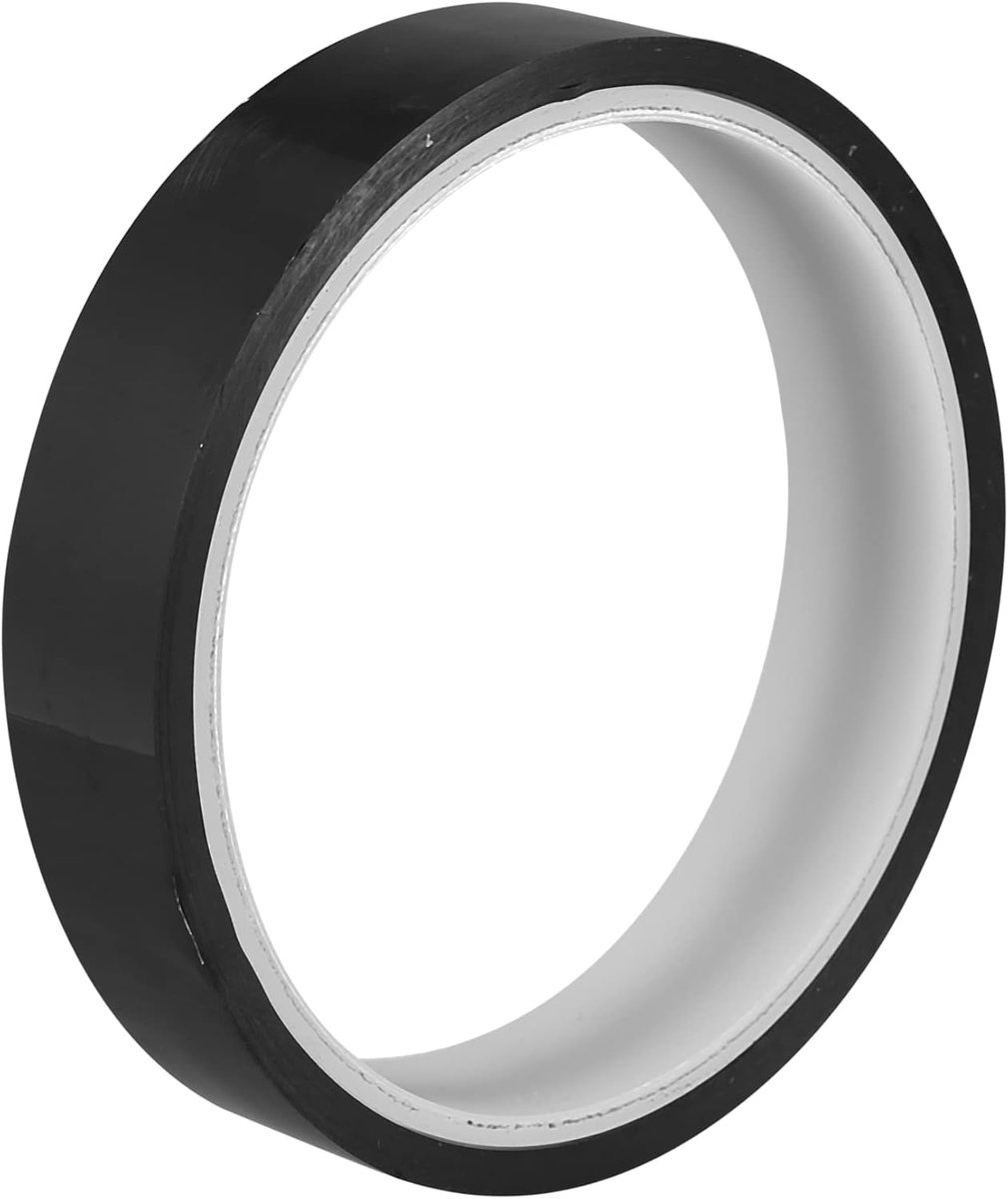 SnelShoppen - Fiets Tubulaire Velgband 18mm x 10m Zwart - Vervangingsband voor Mountainbike, Racefiets en Stadsfiets, Geschikt voor Tubeless Velgen