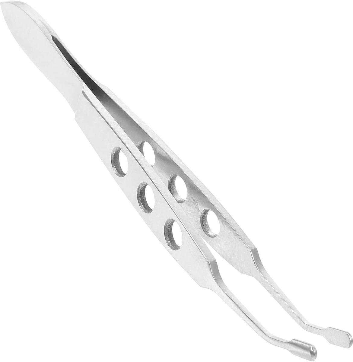 SnelShoppen - OSALADI Meibom Gland Expressor - RVS Massagepincet voor Gezichtsverzorging - Professionele Tweezers voor Droge Ogen - Robuuste Mini Pinc