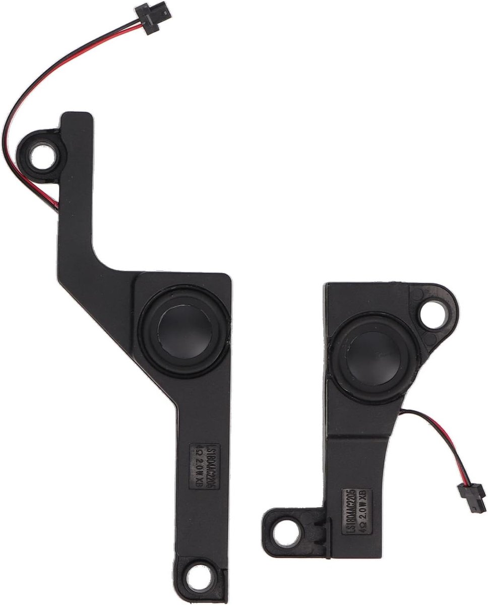 SnelShoppen - Vervangende Interne Speaker, 2 Stuks Laptop Luidsprekers met Connector, Geschikt voor 5750G 5750Z 5755G 5350 V3 571 V3 571G V3 551G E1 5
