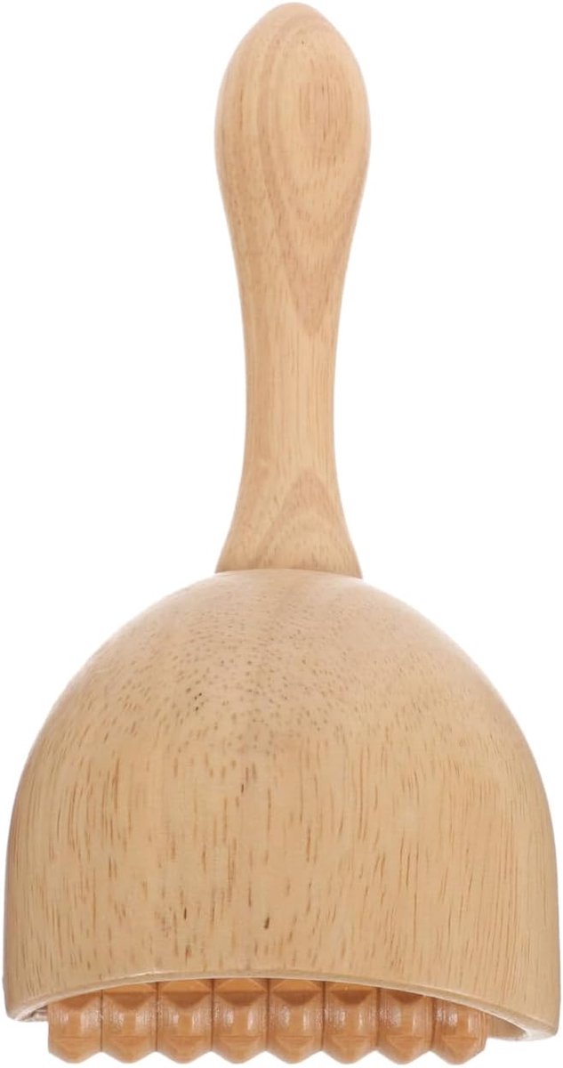SnelShoppen - Houten Massagecup voor Lichaamsvormgeving, Cellulite Vermindering, Maderotherapie Massager, Natuurlijke Houten Cup, Ideaal voor Thuisgeb
