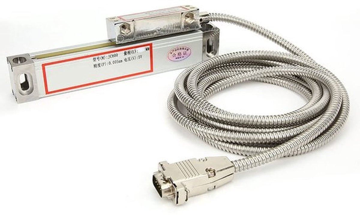 Lineaire Skala - Precisie Linearmaat - Aluminium Legering - 150mm - Digitale Schaal - Geschikt voor Professioneel Gebruik - Model 2AE/3AE