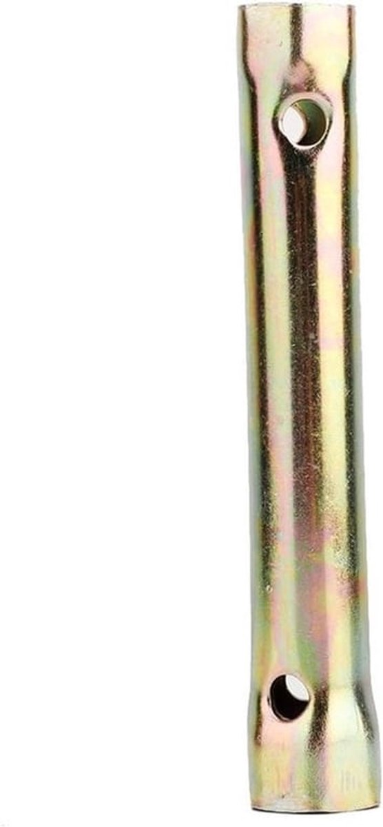 Dubbele Bougiesleutel 130 mm voor Diepe 18 mm Motorbougies - Stevige en Duurzame Gereedschapset