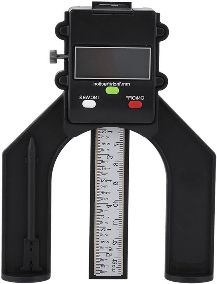 Digitale Magnetische Altimeter 0-80mm voor Houtbewerking - Precisie Meetinstrument voor Timmerwerk en Klusprojecten