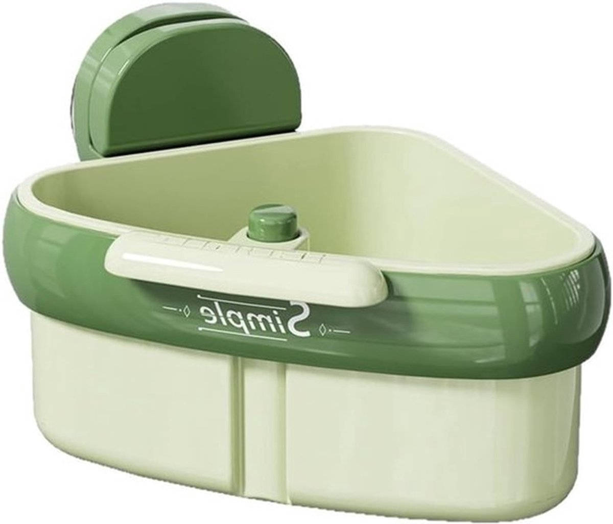 Moderne Afwasdrainer met Zuignappen voor de Keuken, Ruimtebesparende Houder voor Servies en Groenten, Ideaal voor de Wasbak