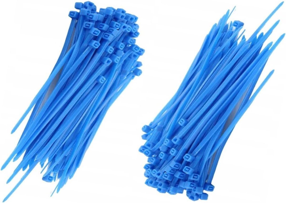 Auto-schmuck Cable Ties, UV Resistant, Temperature Resistant, Chemical Resistance (Black, 100 x 2.5 mm), Pack of 200 - ShopVlot