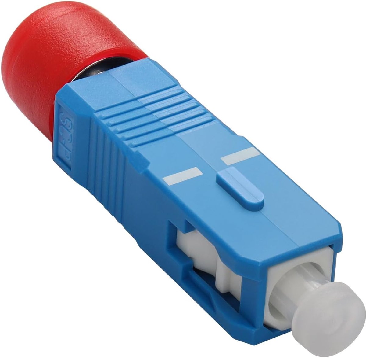 QIANRENON SC Male to FC Female Fiber Optic Hybrid Adapter Plug SM 9/125μm SC/UPC to FC/UPC Fiber Simplex Coupling - ShopVlot