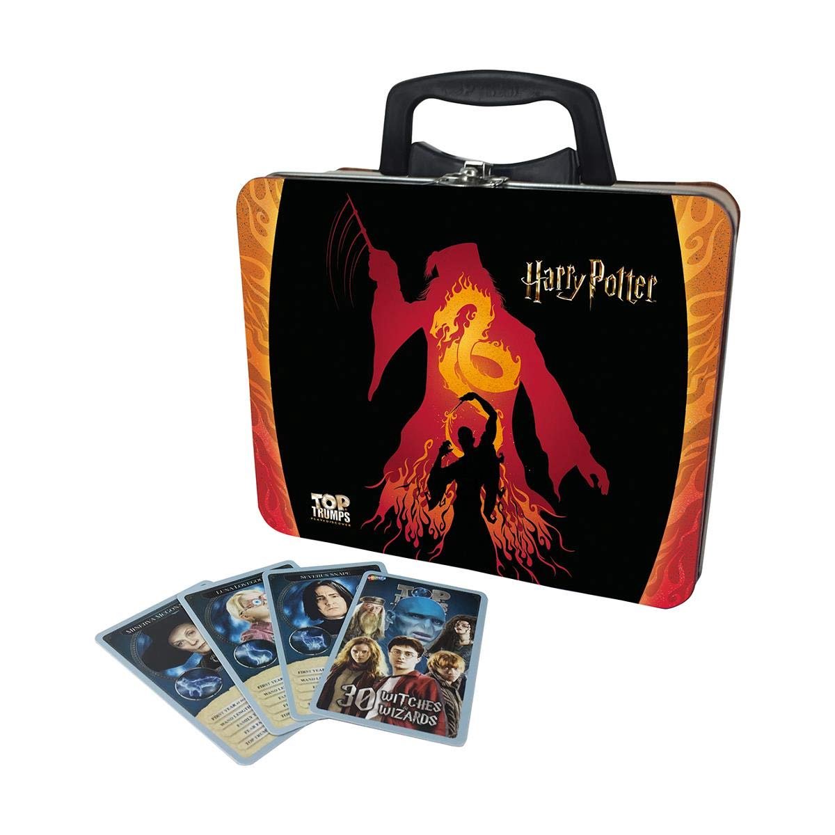 Harry Potter 30 Witches and Wizards Top Trumps Collectors Tin Card Game