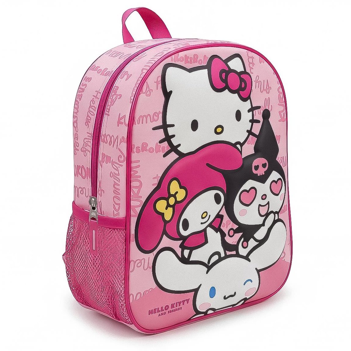 Hello Kitty and Friends Rugzak Meisjes – 3D Schoolrugzak – Roze - Hoogte 31cm