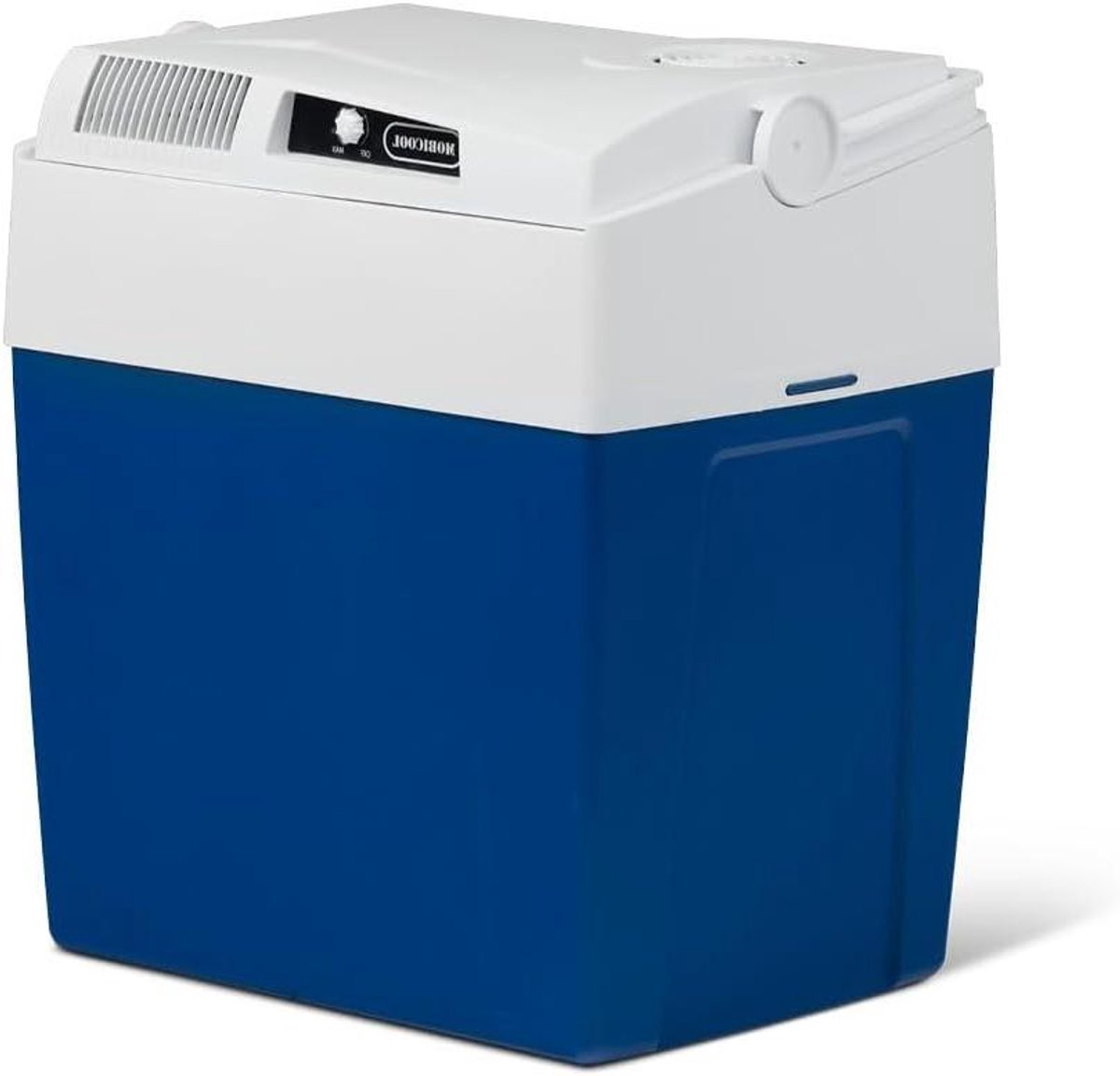 Elektrische Koelbox - Draagbare Koeler - Onderweg Koelen - Dubbel Voedingssysteem - 26 Liter - Blauw