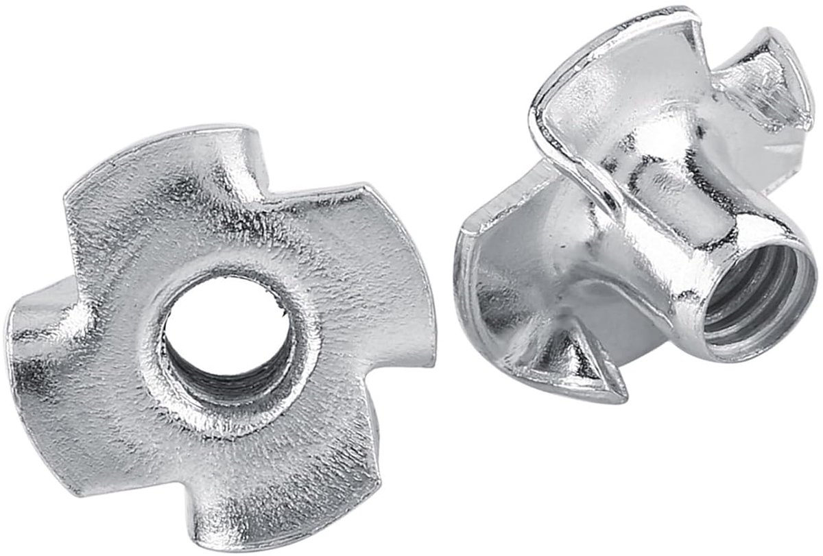 SnelShoppen - Galvanized Houtschroeven M8 30 Stuks Meubelaccessoires Carbon Staal Constructie voor Hout en Spaanplaat