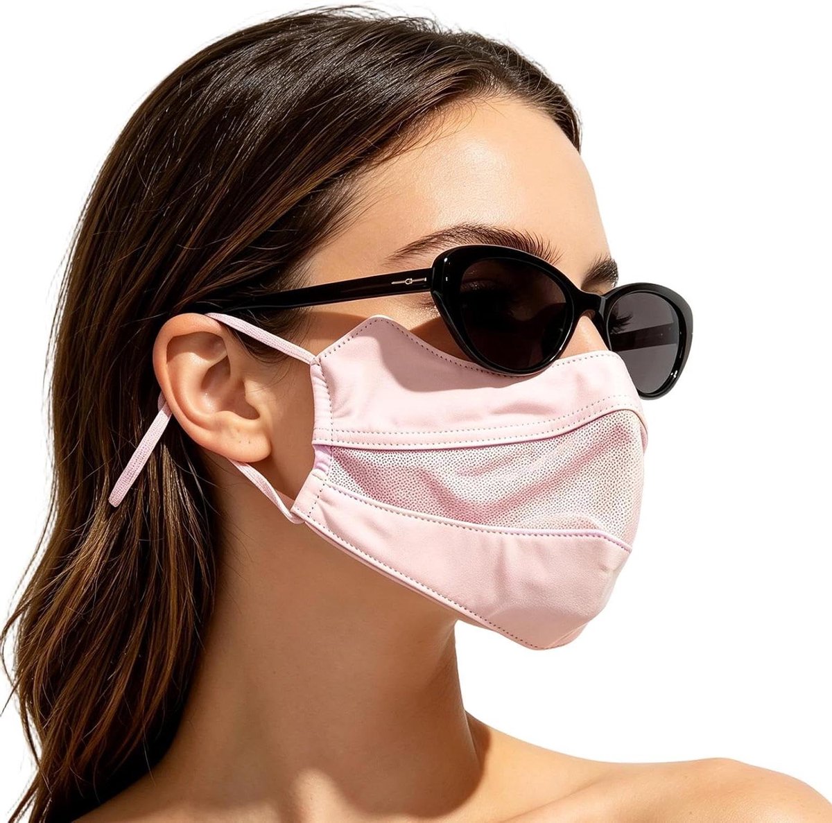 Gezichtsbedekking - Mondkapje UV Bescherming - Outdoor Sport - IJszijde Materiaal - 20G - Niet gespecificeerd
