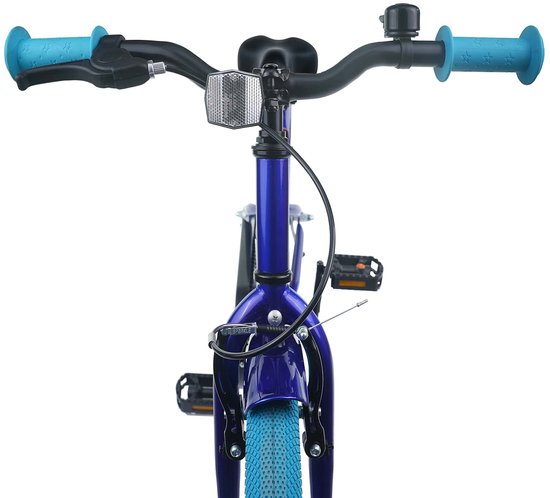 vidaXL - Kinderfiets - 22 - Inch - voor - 7-12 - jaar - oud - Donkerblauw van VidaXL — afbeelding 2