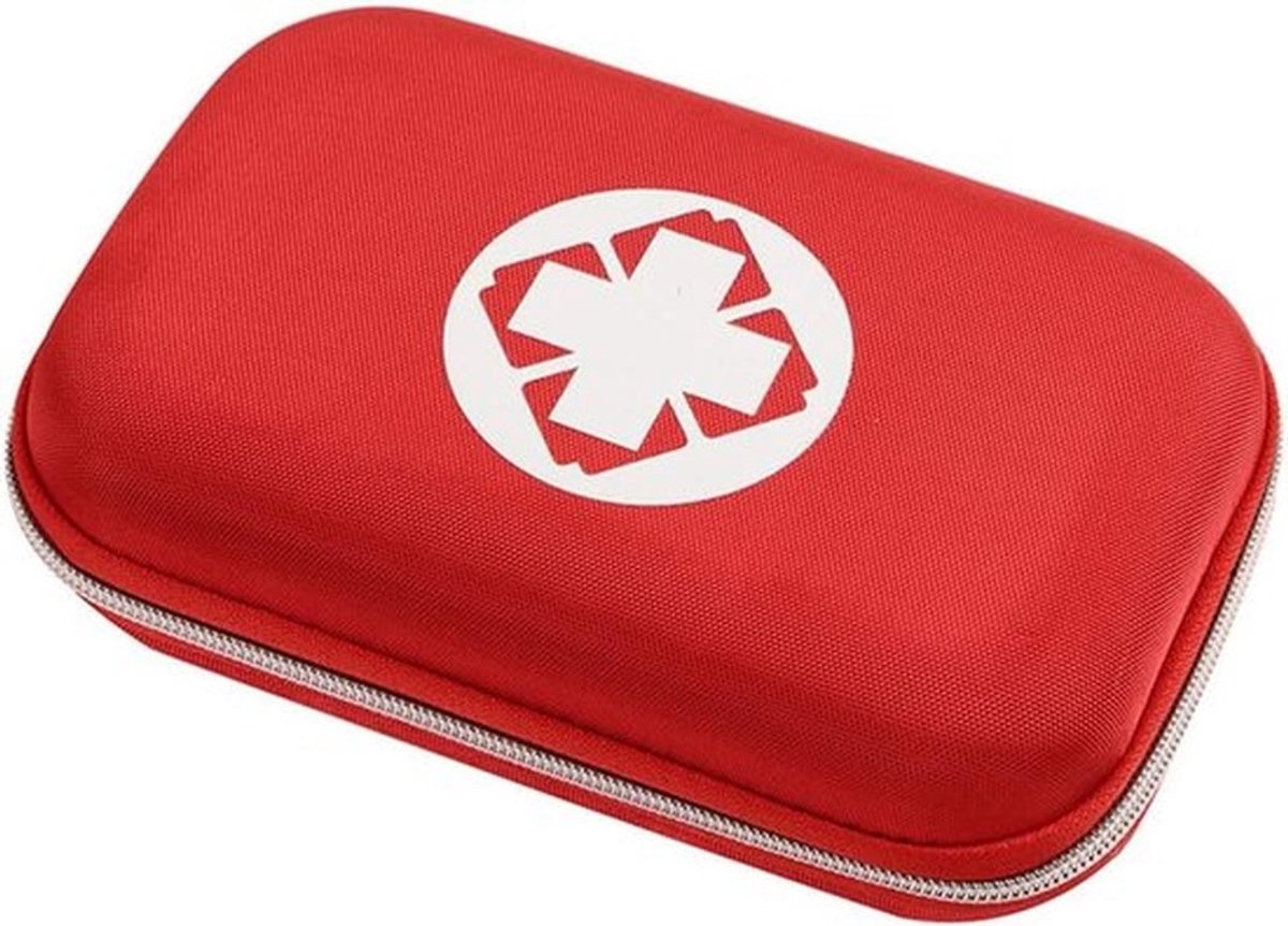 Compacte en Lichte Eerste Hulp Kit Tas - Leeg Noodoverlevings Case EVA Oxford Etui voor Thuis en Buitenactiviteiten