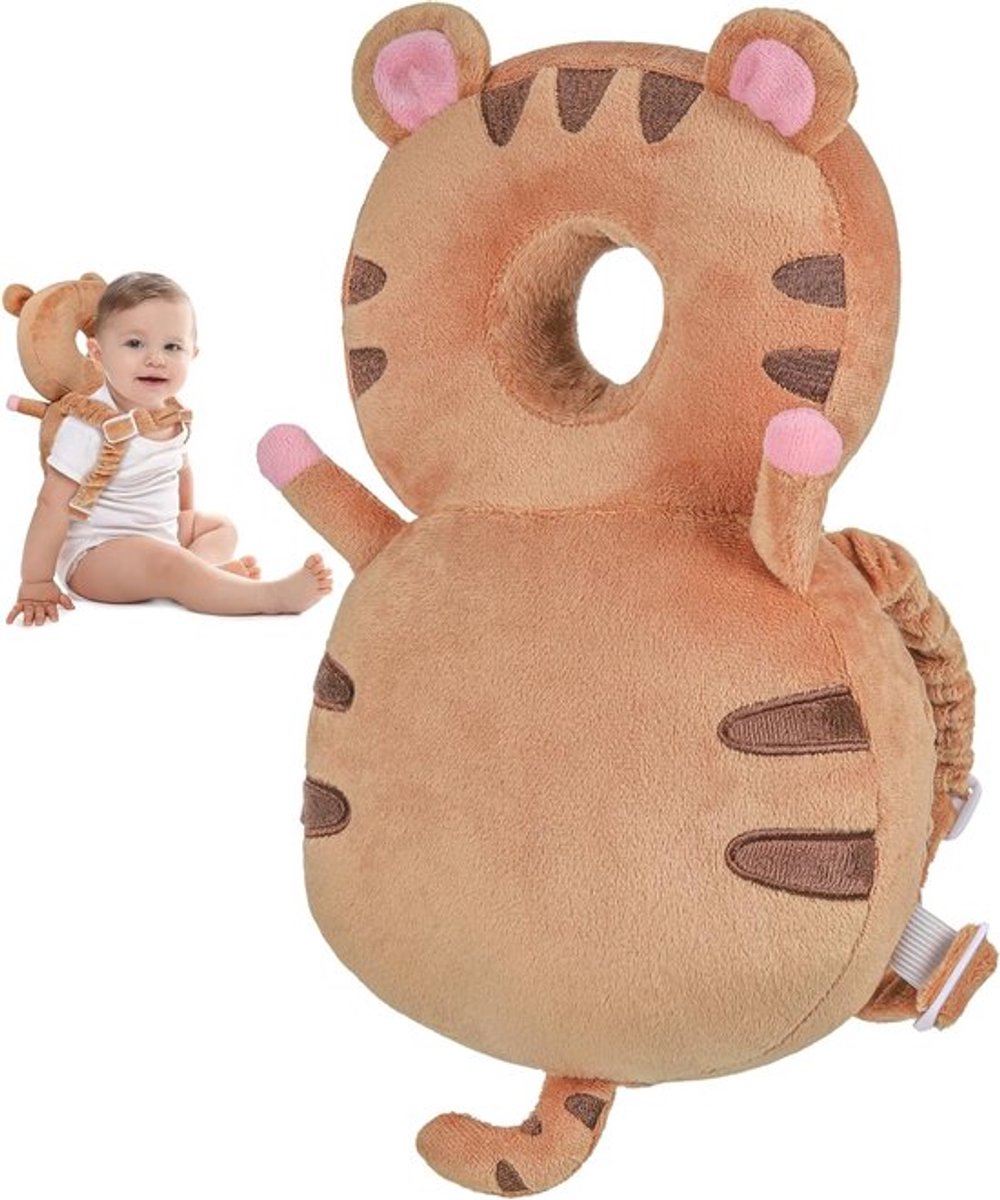Verstelbare Hoofdbescherming Kussen voor Baby's, Ideaal voor Lopen en Kruipen, Veiligheid en Comfort voor Peuters 4-24 Maanden