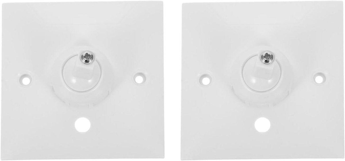 Alarm Muurbeugel - Sensorhouder Beugel - Beveiliging Monteren - Flexibele Hoekregeling - 8.7 x 8.7 x 6 cm - Wit