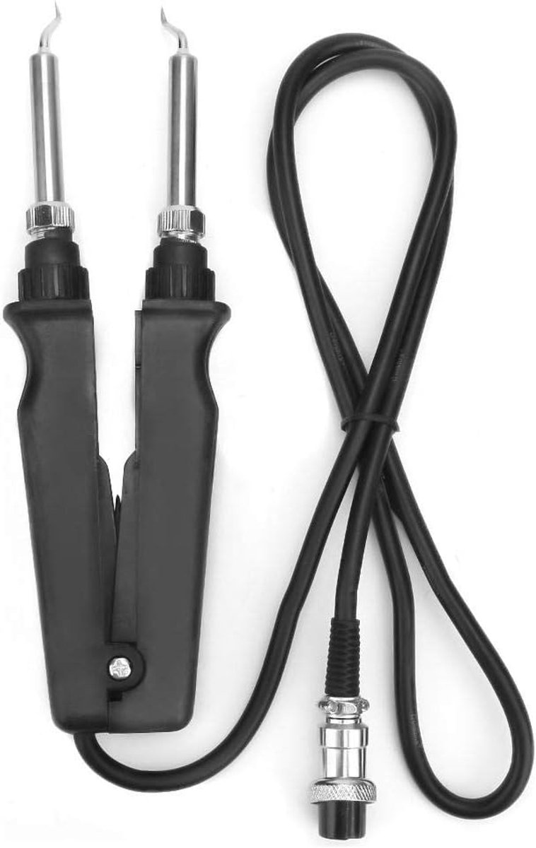 SnelShoppen - Soldering Iron Tweezers 60W - SMD Rework Station - Desoldering Pincet voor Circuitborden - Energiebesparend en Efficiënt - Geschikt voor