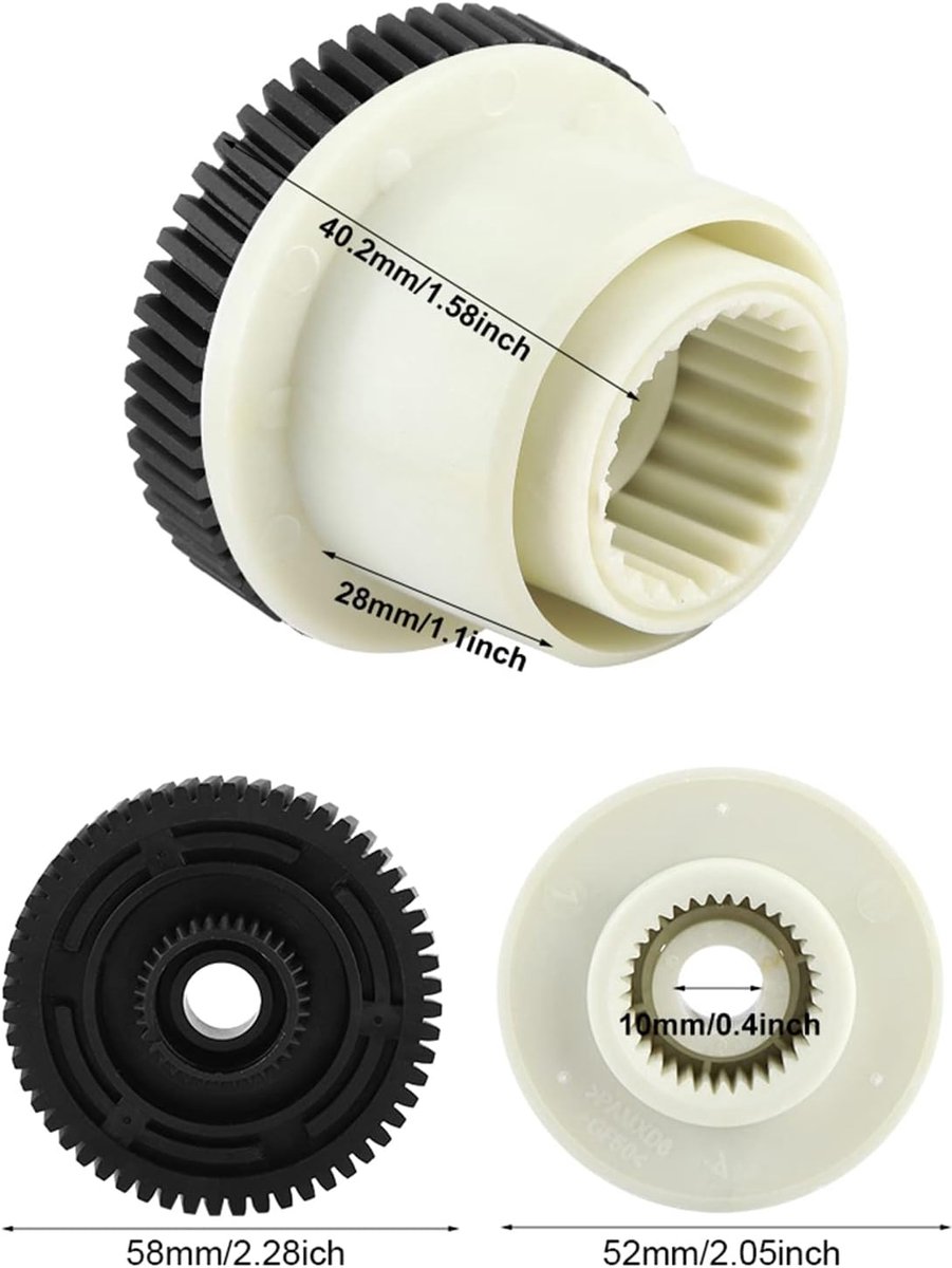 Reparatieset Versnellingsbak - Transmissie Onderdelen - Auto Onderhoud - Specifiek Ontworpen - 2 Stuks - Zwart Wit
