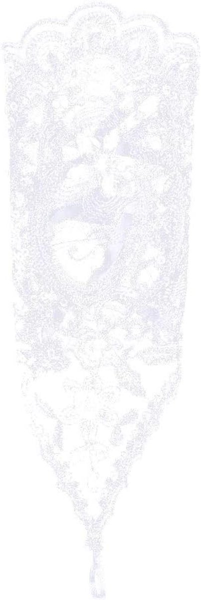 SnelShoppen - Bruiloft Handschoenen Kant Handschoenen Bruid Vingerloos met Kant Bloemen voor Bruiloft Feest - Ivoorkleur, 27.5cm x 13cm